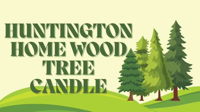 Huntington Home Wood Tree Candle