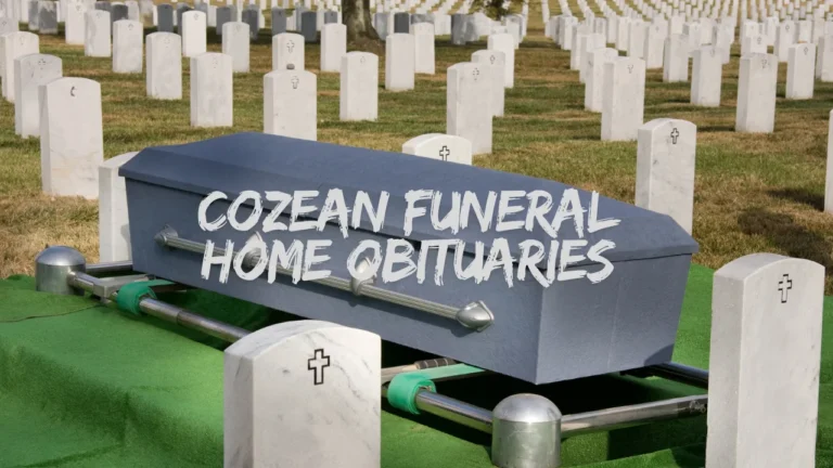 cozean funeral home obituaries