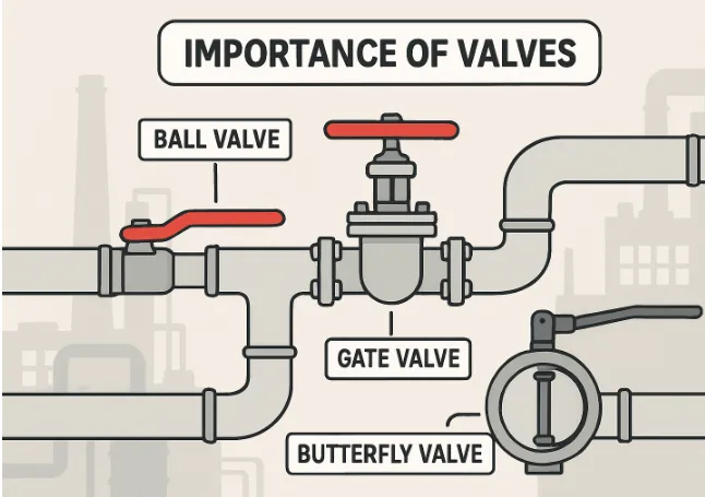 Streamlining Operations Importance of Reliable Valves and Piping Systems