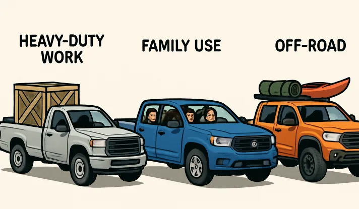 How to Choose the Right Pickup Truck for Your Needs