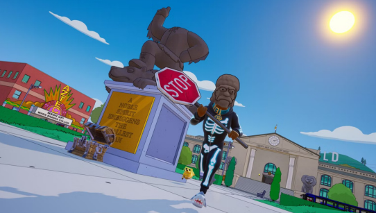 The Simpsons New Map