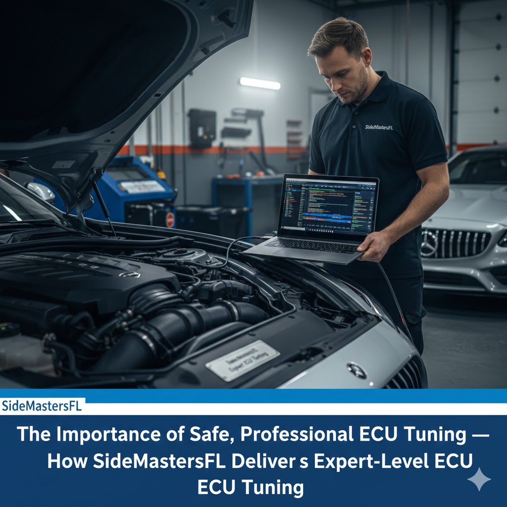 The Importance of Safe, Professional ECU Tuning — How SideMastersFL Delivers Expert-Level ECU Tuning