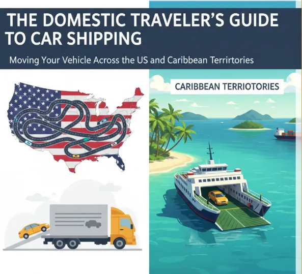 Domestic Traveler's Guide to Car Shipping Across the US & Caribbean
