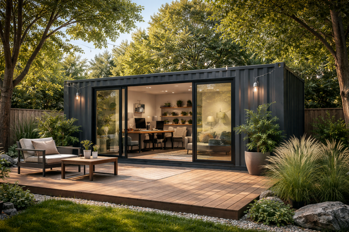 Backyard Office Ideas: Why a 40 ft Shipping Container Might Be the Perfect Work-from-Home Upgrade